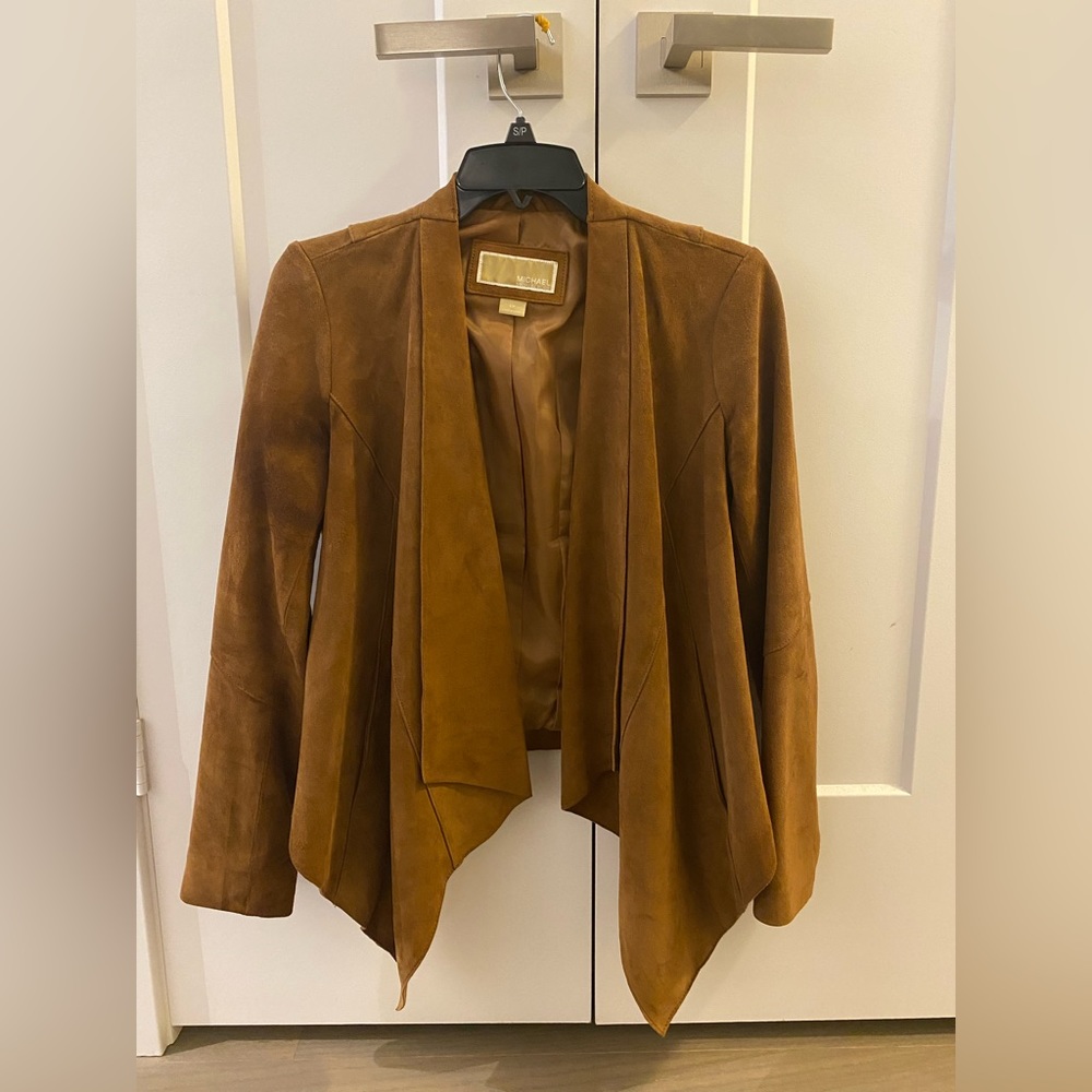 Michael Kors Full Real Suede Jacket